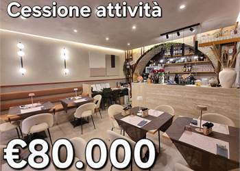 CESSIONE  RISTORANTE CON 40 COPERTI IN VIA ATENEA AGRIGENTO